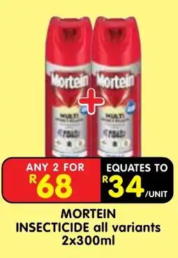 Shoprite MORTEIN INSECTICIDE offer