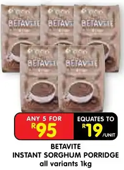 Shoprite BETAVITE INSTANT SORGHUM PORRIDGE offer