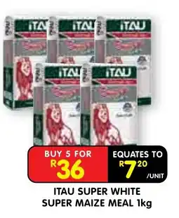 Shoprite ITAU SUPER WHITE SUPER MAIZE MEAL offer