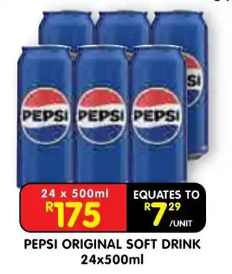 PEPSI ORIGINAL SOFT DRINK