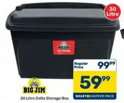 Pick n Pay Hypermarket Big Jim 30 Litre Delta Storage Box offer