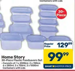 Pick n Pay Hypermarket Home Story 30-Piece Plastic Foodsavers Set offer