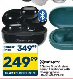 Pick n Pay Hypermarket AMPLIFY Z Series True Wireless Sound Earphones with Charging Case offer