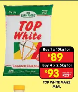 Shoprite TOP WHITE MAIZE MEAL offer