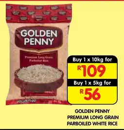 Shoprite GOLDEN PENNY PREMIUM LONG GRAIN PARBOILED WHITE RICE offer