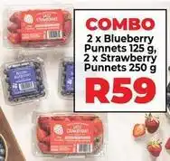 Food Lover's Market Blueberry punnet, strawberry punnet offer