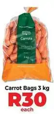 Food Lover's Market Carrot bags offer