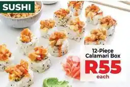 Food Lover's Market 12-piece calamari box offer