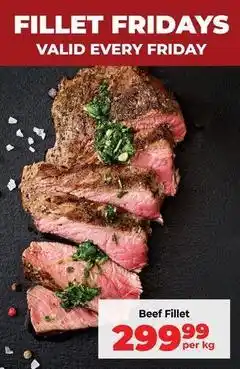 Food Lover's Market Beef fillet offer