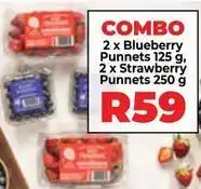 Food Lover's Market Blueberry punnet and strawberry punnet offer
