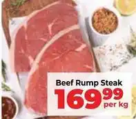 Food Lover's Market Beef rump steak offer