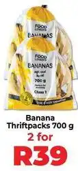 Food Lover's Market Banana thriftpacks offer