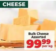 Food Lover's Market Bulk cheese assorted offer