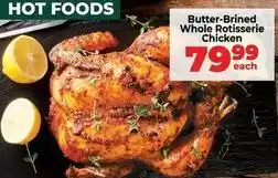 Food Lover's Market Whole rotisserie chicken offer