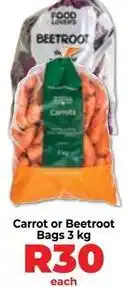 Food Lover's Market Lovers+ - carrot or beetroot bags offer