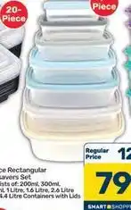 Pick n Pay Hypermarket Rectangular food savers set offer