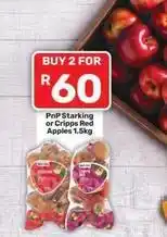 Pick n Pay Starking or cripps red apples offer