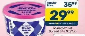 Pick n Pay Fat spread lite 1kg tub offer