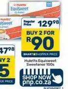 Pick n Pay Huletts - equisweet sweetener 100s offer