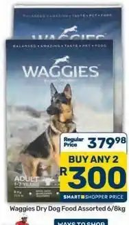 Pick n Pay Waggies - dry dog food offer