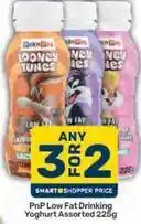 Pick n Pay Low fat drinking yoghurt offer