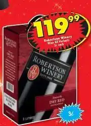 Shoprite Liquor Robertson winery - wine all variants offer
