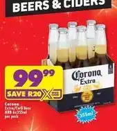 Shoprite Liquor Corona - extra/cero beer offer