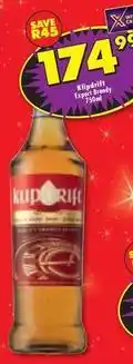 Shoprite Liquor Klipdrift - export brandy 750ml offer