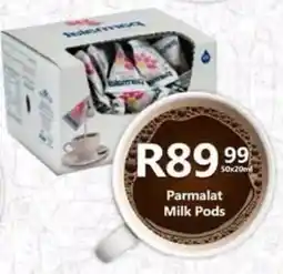 Take 'n Pay Parmalat Milk Pods offer