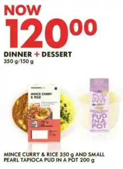 Woolworths MINCE CURRY & RICE offer