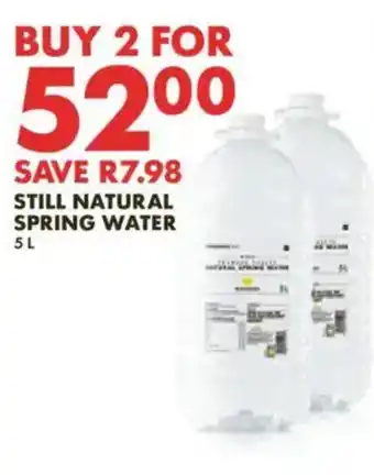 Still Natural Spring Water