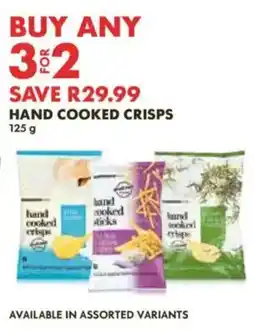 Woolworths Hand Cooked Crisps offer