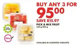 Woolworths Pick & Mix Fruit offer