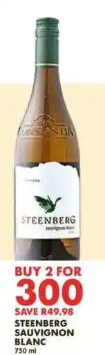 Woolworths Steenberg Sauvignon Blanc offer