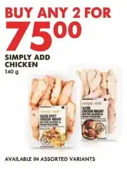 Woolworths Simply Add Chicken offer