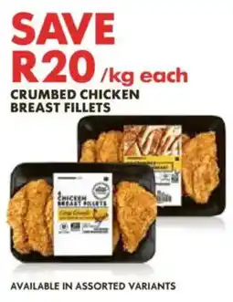 Woolworths Crumbed Chicken Breast Fillets offer
