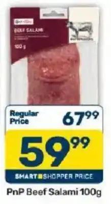 Pick n Pay PnP Beef Salami offer