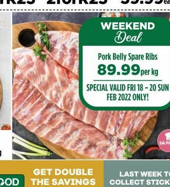 Food Lover's Market Pork ribs offer