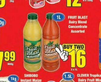 Boxer Fruit blast fruit juice offer