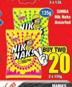 Boxer Simba nik nacks 2 offer