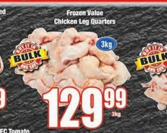 Boxer Chicken quarters offer