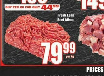 Boxer Minced beef offer