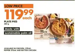 Woolworths Plate Pies offer