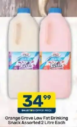 Pick n Pay Orange Grove Low Fat Drinking Snack Assorted offer