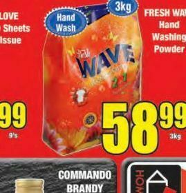 Boxer Fresh wave washing powder offer