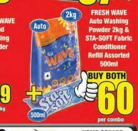 Boxer Fresh wave washing powder offer