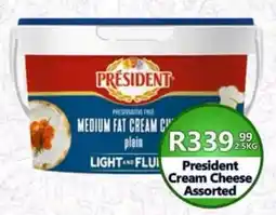 Take 'n Pay President Cream Cheese Assorted offer