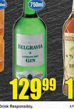 Boxer Belgravia gin offer