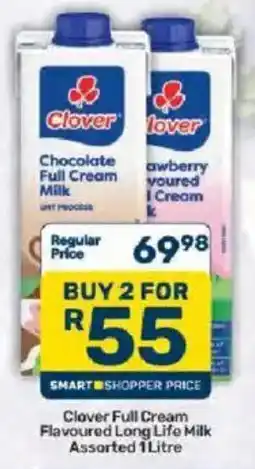 Pick n Pay Clover Full Cream Flavoured Long Life Milk Assorted offer