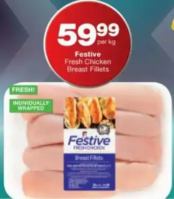 Checkers Hyper Festive Fresh Chicken Breast Fillets offer